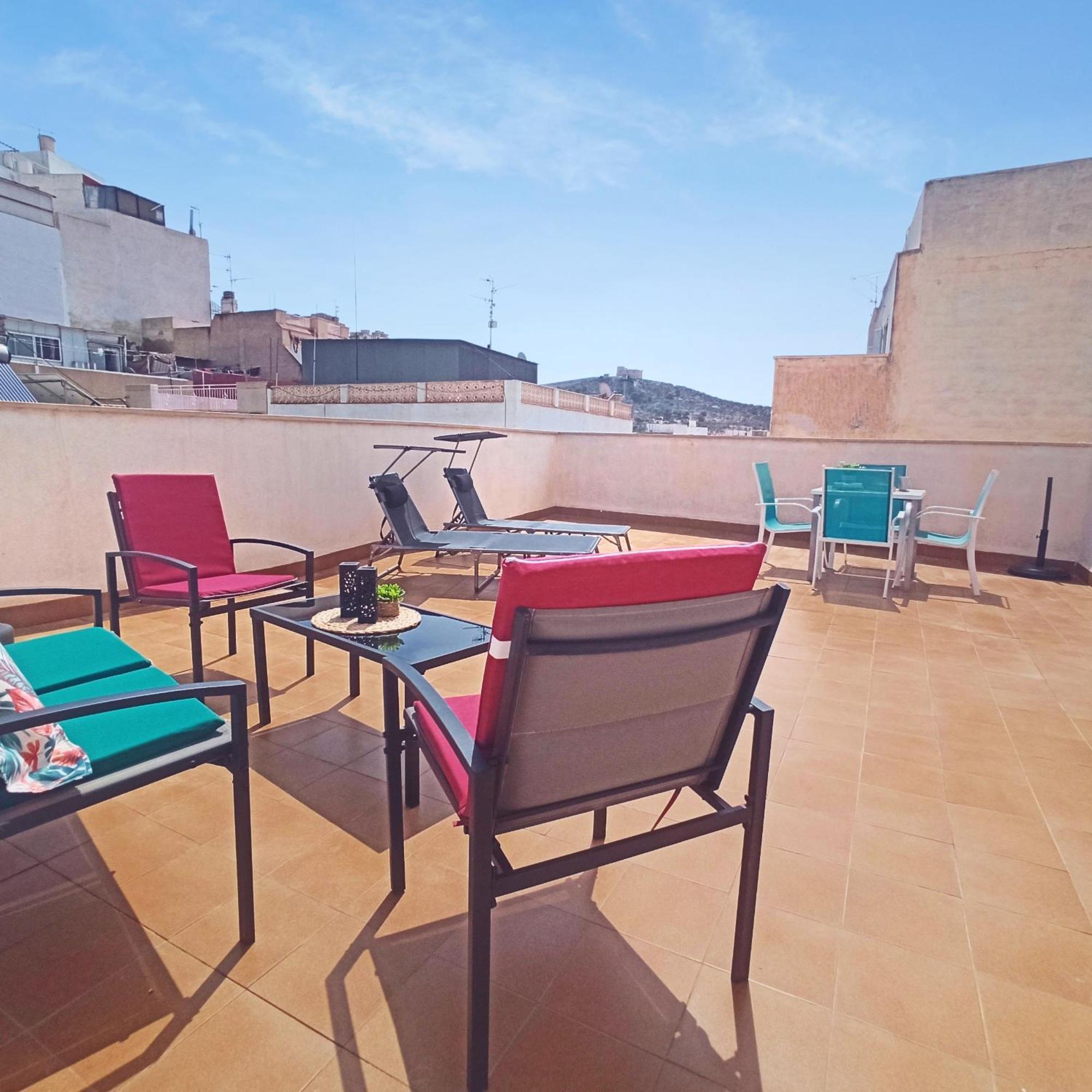 Апартаменты Avenida Principal - Gran Terraza Con Parking - By Aloha Palma Агилас Экстерьер фото